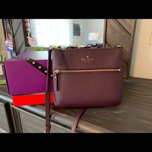Maroon Kate Spade Purse